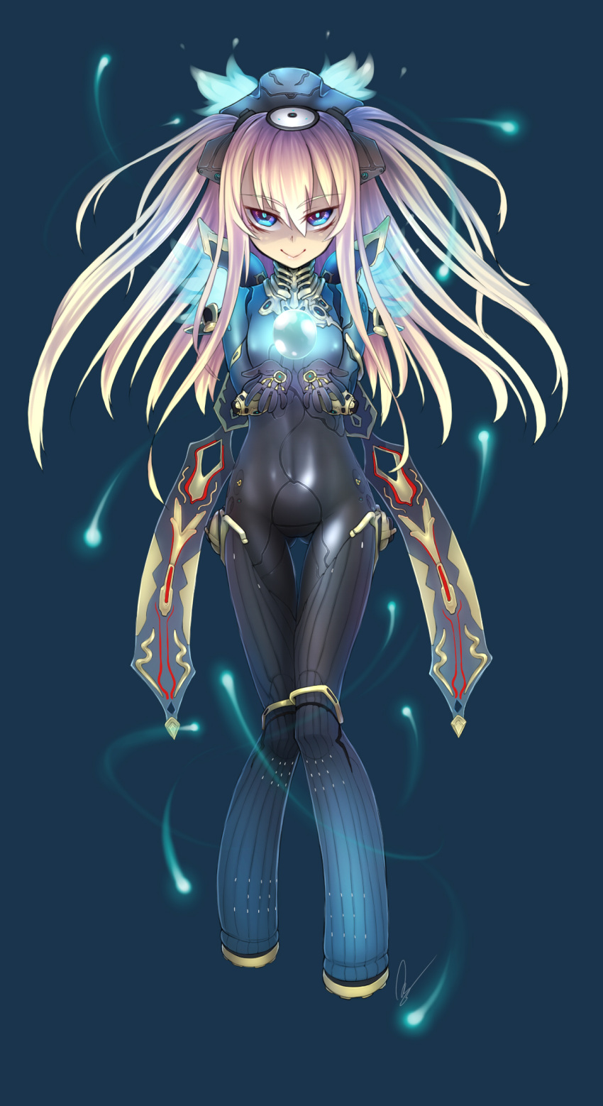 armor highres long_hair nova_(warframe) nova_prime_(warframe) patton_(cross-bones-t) warframe