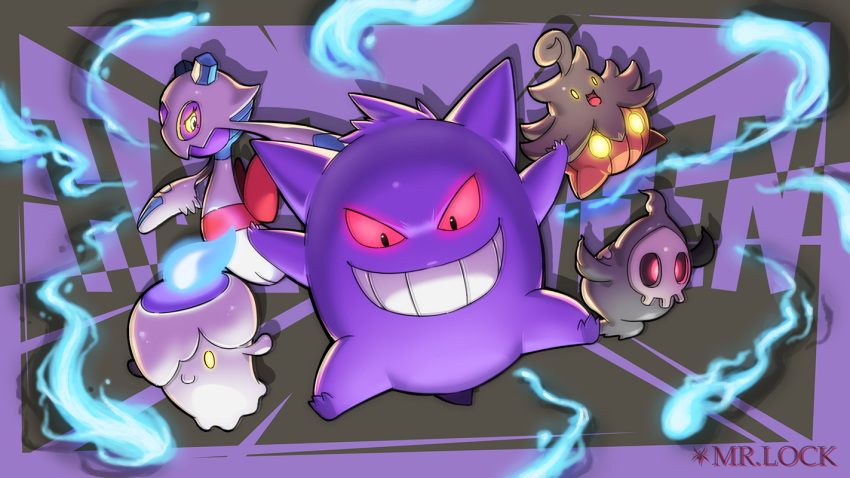 duskull froslass gengar halloween litwick pokemon pokemon_(creature) pumpkaboo