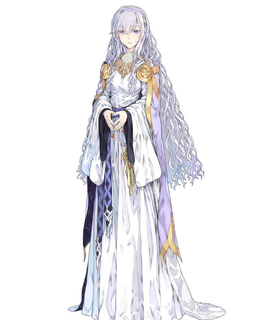 1girl diadora_(fire_emblem) fire_emblem fire_emblem_heroes full_body highres long_hair official_art silver_hair solo tagme transparent_background