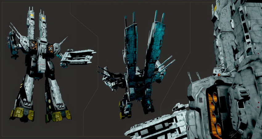 3d antennae armd chart choujikuu_yousai_macross commentary east_coast_canuk energy_cannon macross macross:_do_you_remember_love? mecha multiple_views realistic science_fiction sdf-1 space_craft storm_attacker thrusters