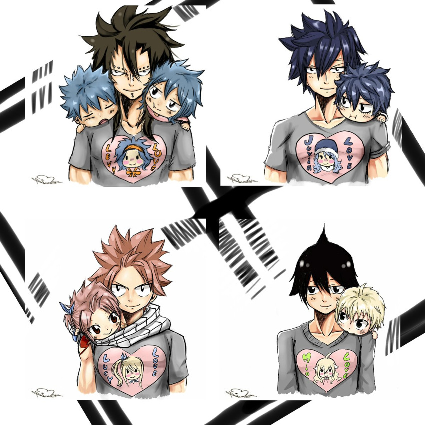 august_dragneel blonde_hair blue_hair child fairy_tail family father father_and_daughter father_and_son female gray_fullbuster juvia_loxar long_hair lucy_heartfilia male mavis_vermillion mother mother_and_daughter mother_and_son natsu_dragneel pink_hair short_hair spiky_hair zeref_dragneel