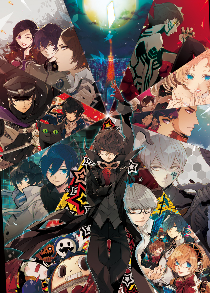 aegis_(persona) amamiya_ren android bear black_hair blonde_hair blue_eyes brown_hair cat catherine catherine_(game) coat devil_summoner drill_hair female_protagonist_(persona_3) flynn_(smt4) glasses highres horns isabeau_(smt) ivxxx jack_frost kuma_(persona_4) long_hair looking_at_viewer male_focus mask morgana_(persona_5) narukami_yuu persona persona_2 persona_3 persona_3_portable persona_4 persona_5 ponytail pyro_jack redhead robot sheep shin_megami_tensei shin_megami_tensei_iii:_nocturne shin_megami_tensei_iv shin_megami_tensei_iv_final smile twintails vincent_brooks yuuki_makoto