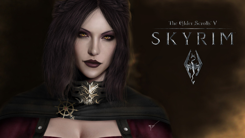 16:9 absurdres aspect female highres serana the_elder_scrolls the_elder_scrolls_v:_skyrim