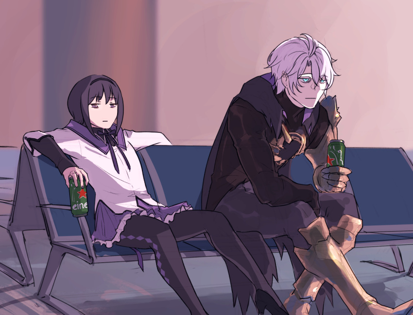 Homura & Miya's bf 😊