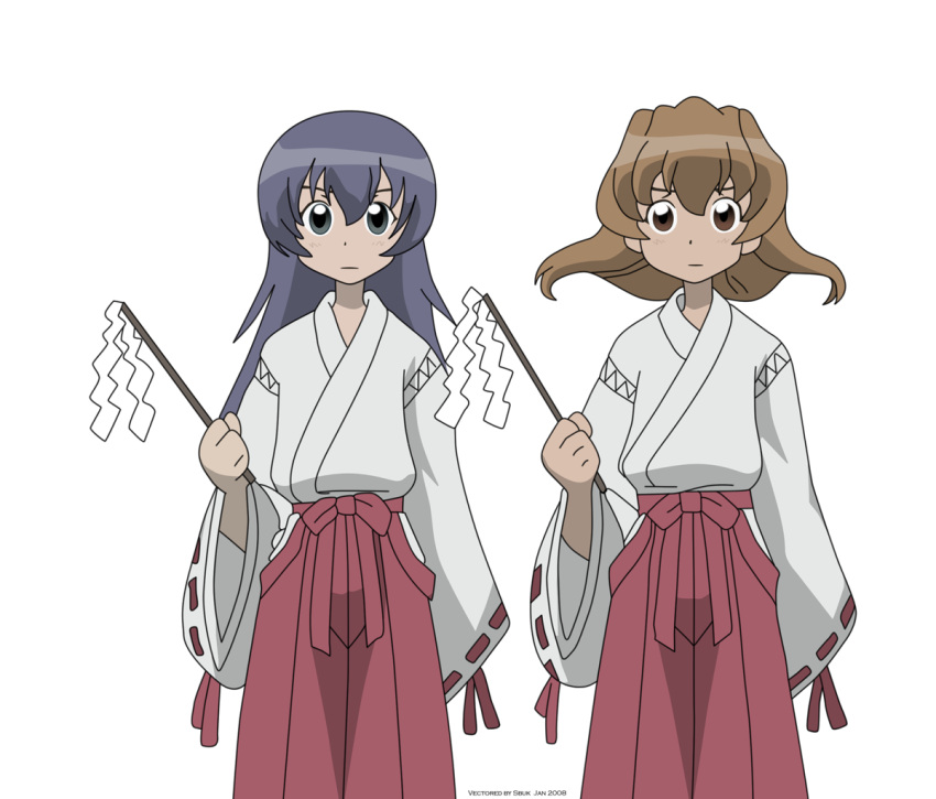 himuro_fuu japanese_clothes miko sketchbook_full_colors tanabe_ryou transparent vector vector_trace