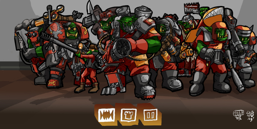everyone ork tagme team_fortress_2 warhammer_40k
