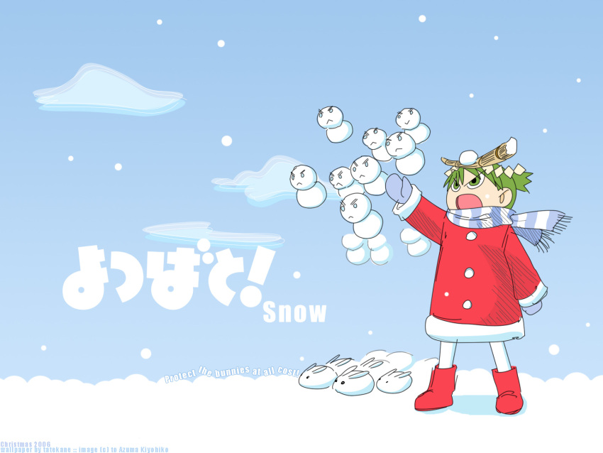 koiwai_yotsuba snow tagme yotsubato!