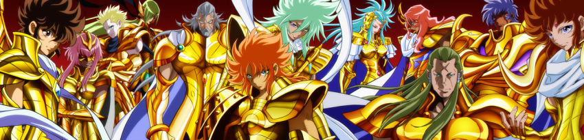 aquarius_tokisada aries_kiki armor cancer_schiller capricorn_ionia gemini_paradox gold_saints leo_mycenae libra_genbu pisces_amor sagittarius_seiya saint_seiya_omega scorpio_sonia taurus_harbinger virgo_fudo