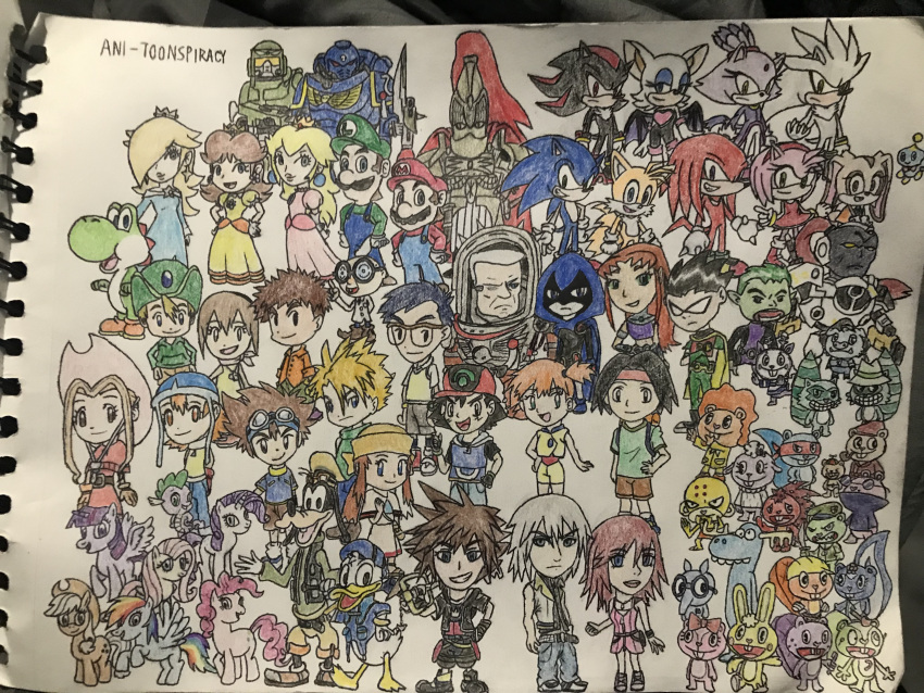 ani_toonspiracy applejack ash_ketchum beast_boy buddhist_monkey commander_shadowsun crossover cuddles digimon donald_duck flaky flippy fluttershy gabriel_angelos giggles goofy handy happy_tree_friends imperial_guardsmen ishida_yamato izumi_koushirou kairi kido_jou kingdom_hearts lammy lifty luigi lumpy mario mario_bros mega_crossover melody misty my_little_pony_friendship_is_magic nutty petunia pinkie_pie pokemon princess_daisy princess_peach princess_rosalina professor_e_gadd rainbow_dash rarity raven riku robin shifty sniffles sonic_the_hedgehog sora space_marines spike_the_dragon splendid starfire tachikawa_mimi takaishi_takeru takenouchi_sora teen_titans the_mole toothy tracey_sketchit truffles twilight_sparkle warhammer_40k yagami_hikari yagami_taichi yoshi