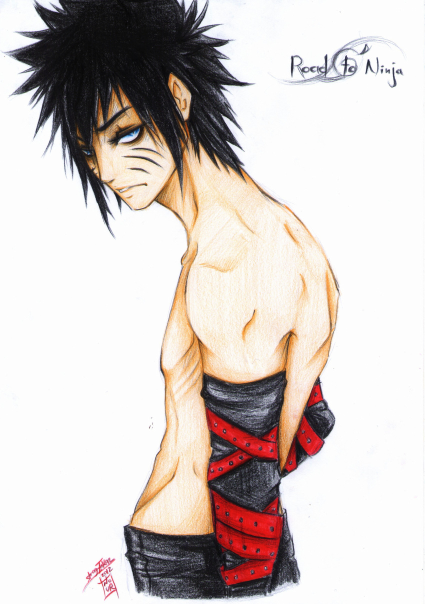 1boy black_hair naruto naruto_road_to_ninja naruto_shippuuden uzumaki_naruto