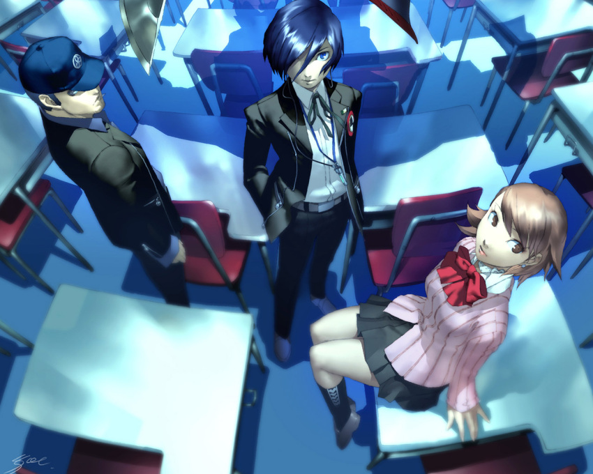 arisato_minato iori_junpei persona persona_3 soejima_shigenori takeba_yukari