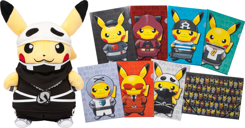 :3 black_neckwear clothed_pokemon cosplay creature folder full_body furrowed_eyebrows gen_1_pokemon looking_at_viewer necktie no_humans official_art photo pikachu poke_ball poke_ball_(generic) pokemon pokemon_(creature) pokemon_(game) pokemon_bw pokemon_dppt pokemon_oras pokemon_sm pokemon_xy shoes simple_background sunglasses team_aqua_grunt team_aqua_grunt_(cosplay) team_aqua_uniform team_flare_grunt team_flare_grunt_(cosplay) team_flare_uniform team_galactic_grunt team_galactic_grunt_(cosplay) team_magma_grunt team_magma_grunt_(cosplay) team_magma_uniform team_plasma_grunt team_plasma_grunt_(cosplay) team_plasma_uniform team_rocket_grunt team_rocket_grunt_(cosplay) team_rocket_uniform team_skull_grunt team_skull_grunt_(cosplay) team_skull_uniform white_background white_headwear