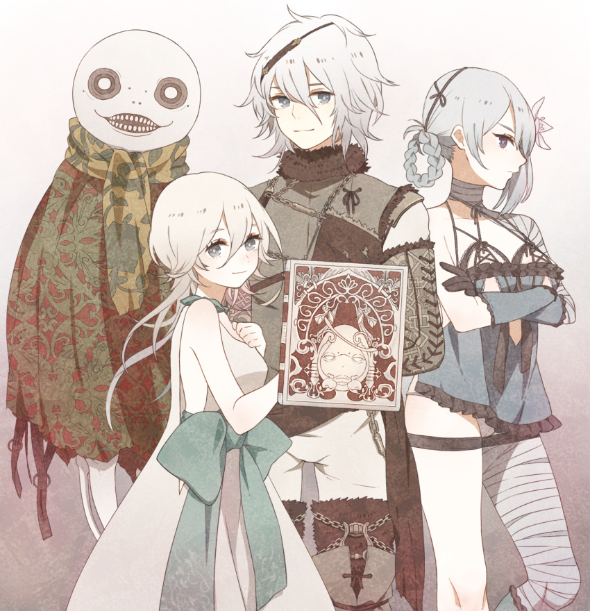 emil_(nier) highres kaine_(nier) tagme yonah