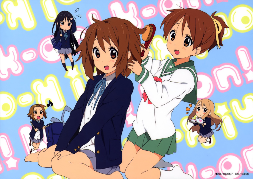 akiyama_mio hirasawa_ui hirasawa_yui k-on! nakano_azusa tainaka_ritsu