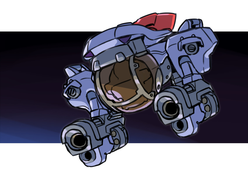 absurdres ag_00000 chibi cowboy_bebop english_commentary floating gun highres no_humans red_tail_(cowboy_bebop) science_fiction sketch space space_craft vehicle_focus weapon window