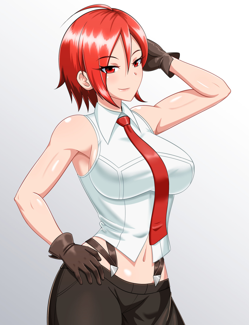 highres navel sleeveless the_king_of_fighters vanessa_(kof) yensh