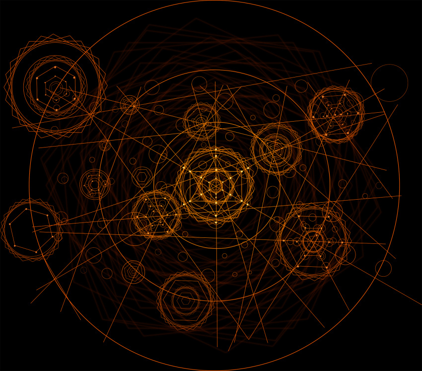 black_background circle concept_art constellation fate/grand_order fate_(series) hexagram highres no_humans saint_quartz tagme yogifog6312