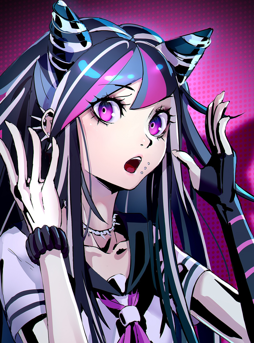 absurdres commentary dangan_ronpa datcravat highres mioda_ibuki super_dangan_ronpa_2