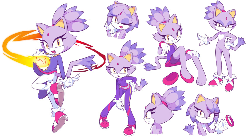 absurdres blaze_the_cat highres sonic_the_hedgehog tagme tail