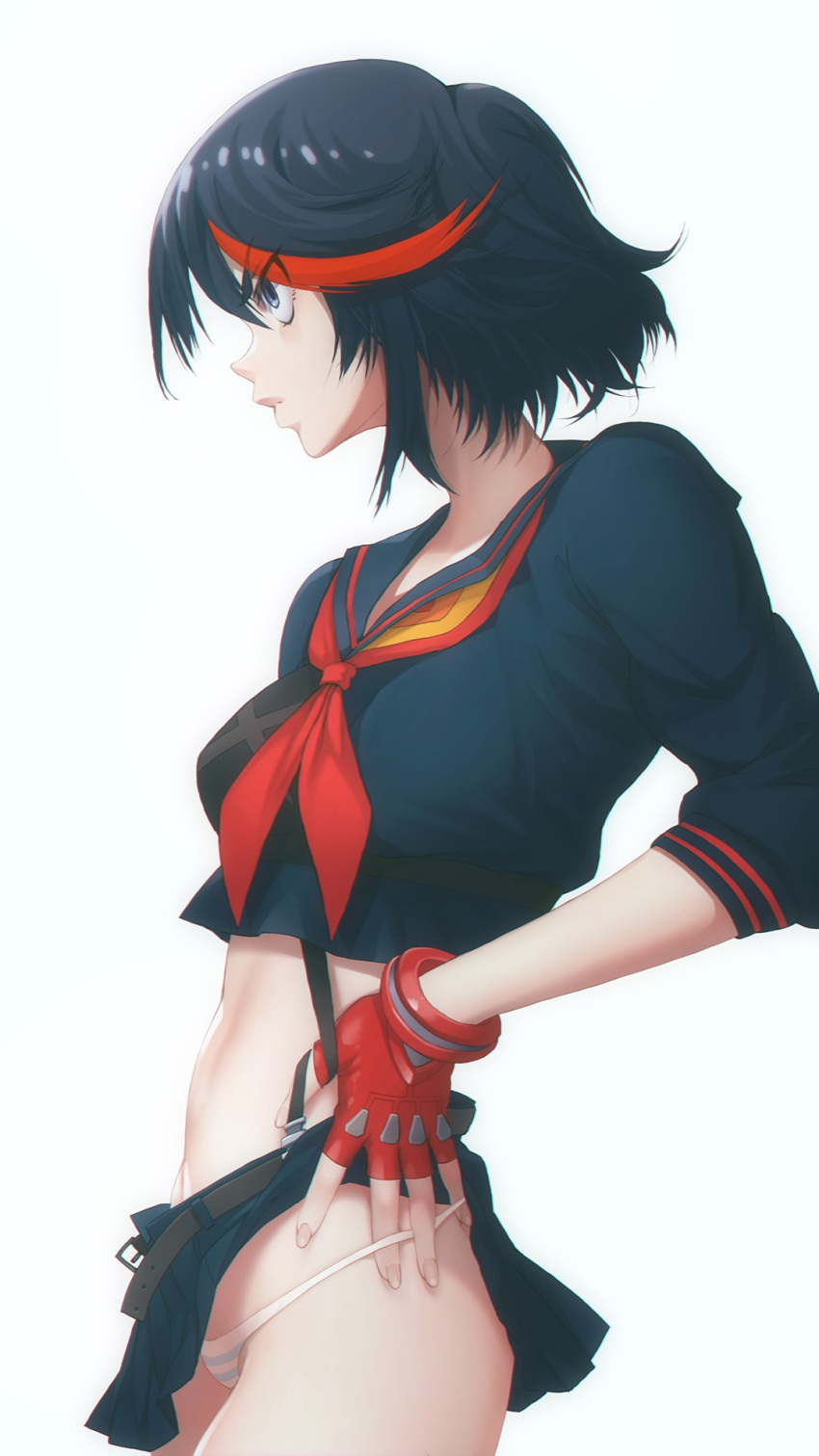 gloves highres k19 matoi_ryuuko panties skirt underwear