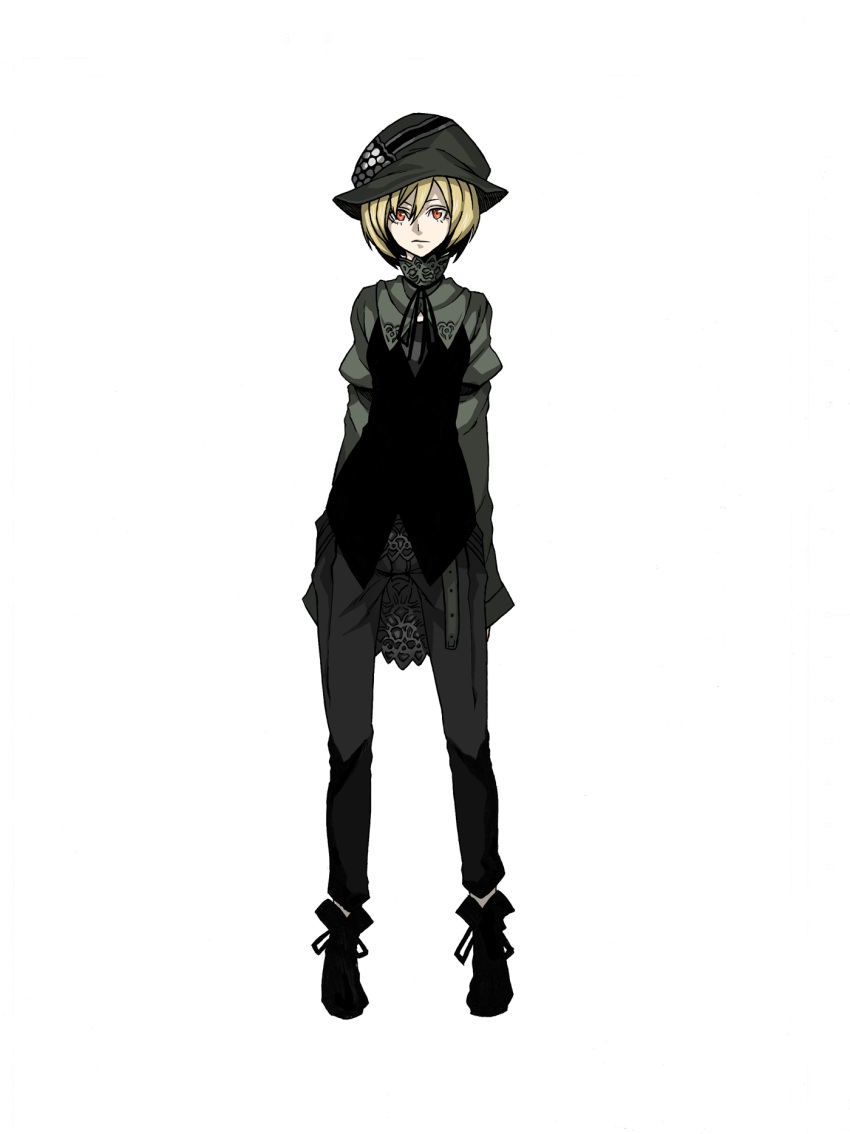alternate_costume blonde_hair ghost_in_the_shell ghost_in_the_shell_stand_alone_complex hat highres iro_marimo murasaki_heizu parody short_hair touhou transparent_background