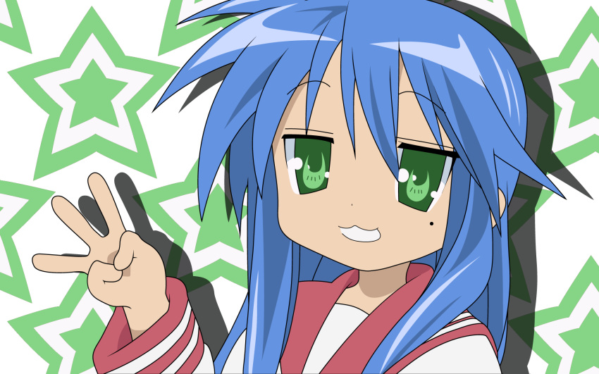 1girl izumi_konata lucky_star stars tagme