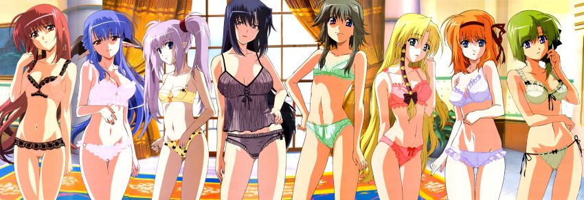 benibara_nadeshiko dualscreen fuyou_kaede kareha lisianthus mayumi_thyme megami nerine primula shigure_asa shuffle sia