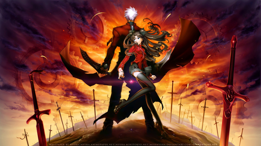 archer fate/stay_night fate/stay_night_unlimited_blade_works tagme tohsaka_rin