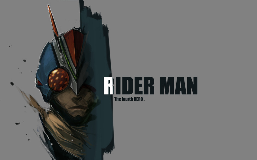 antenna highres kamen_rider kamen_rider_v3_(series) riderman shimadoriru wallpaper