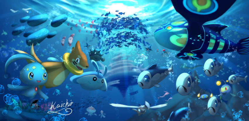 absurdres air_bubble alomomola black_eyes blue_eyes blurry bright_pupils bubble buizel chinchou clamperl closed_mouth colored_sclera commentary_request coral fish frillish frillish_(female) frown gorebyss gyarados highres jellicent jellicent_(female) kaichi_(tomiyu25) kyogre lanturn looking_up lugia manaphy mantyke open_mouth phione pokemon pokemon_(anime) pokemon_ranger_and_the_temple_of_the_sea pokemon_rse_(anime) primal_kyogre red_pupils remoraid sharpedo signature silhouette smile tentacool tentacruel tongue underwater wailord white_pupils wishiwashi wishiwashi_(solo) yellow_eyes yellow_sclera