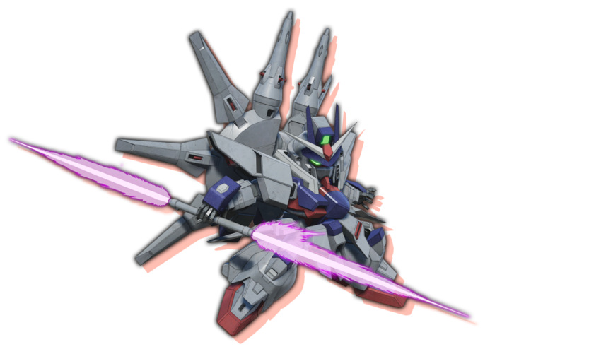 bandai_namco_entertainment gundam gundam_seed_destiny highres legend_gundam mecha no_humans official_art science_fiction sd_gundam_battle_alliance solo weapon