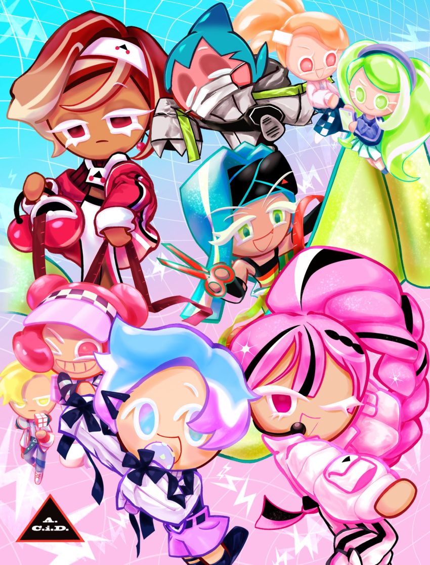 1non-binary 2boys 6girls chocolate_bonbon_cookie cookie_run cookie_run_kingdom cookie_run_ovenbreak grapefruit_cookie lemon_cookie lime_cookie orange_cookie popping_candy_cookie shining_glitter_cookie sorbet_shark_cookie sourbelt_cookie