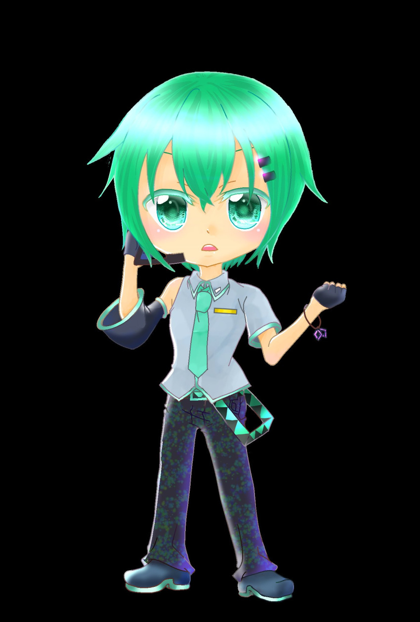 1boy chibi hatsune_mikuo highres vocaloid