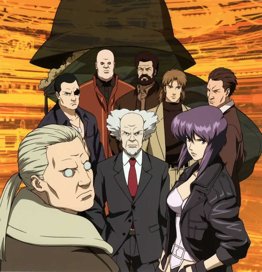 batou boma daisuke_aramaki ghost_in_the_shell ishikawa motoko_kusanagi pazu saito togusa