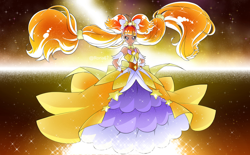 absurdres cure_twinkle go!_princess_precure highres non-web_source precure rona67