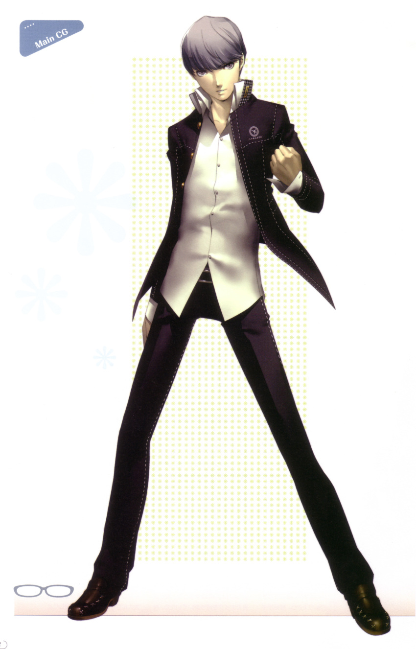 male megaten narukami_yuu persona persona_4 seta_souji soejima_shigenori