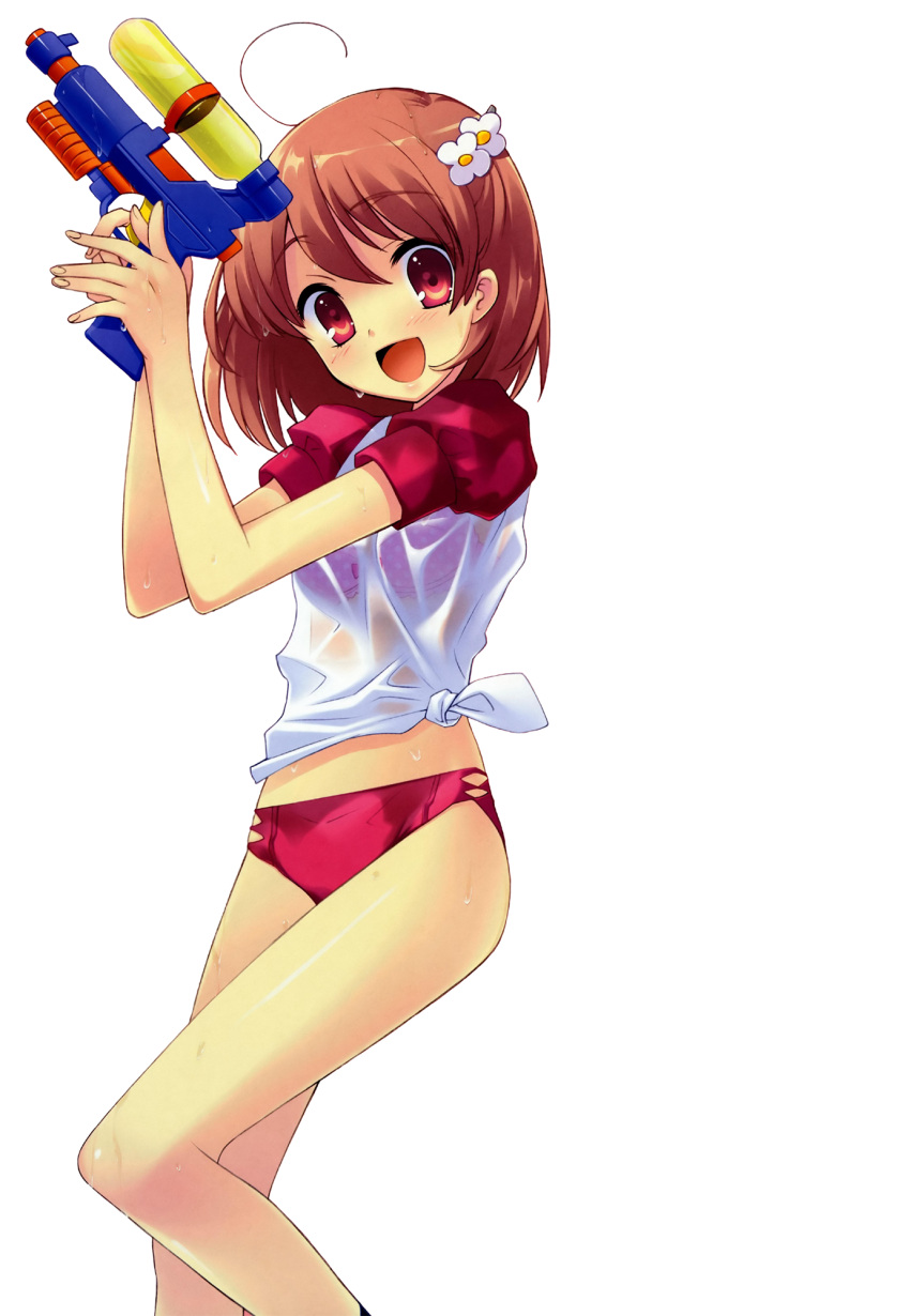 flyable_heart inaba_yui ito_noizi panties see_through wet_clothes