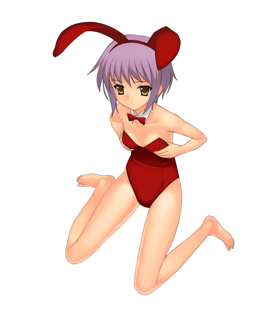 a1 animal_ears rabbit_ears bunny_girl initial-g nagato_yuki suzumiya_haruhi_no_yuuutsu