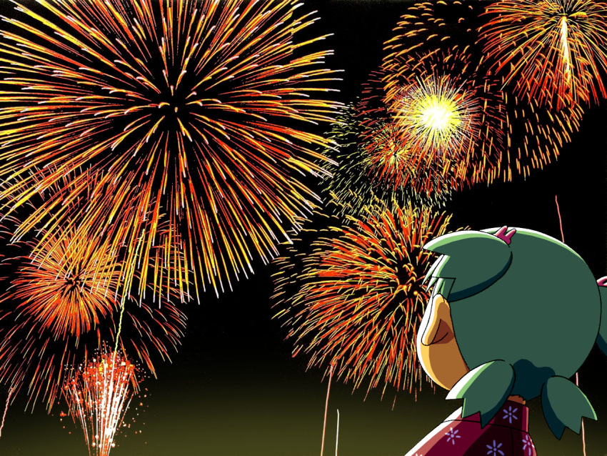 azuma_kiyohiko fireworks koiwai_yotsuba tagme yotsubato!