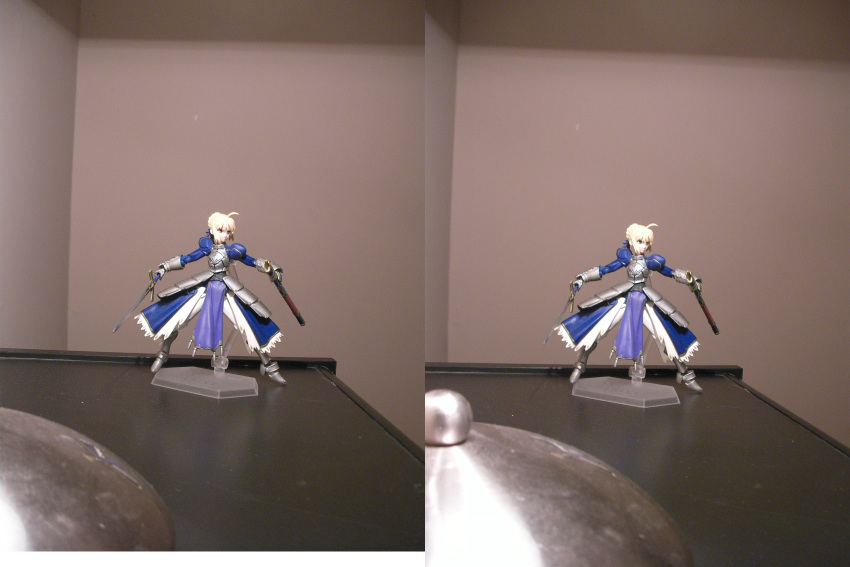 fate/stay_night photo saber stereogram stereoscopy tagme