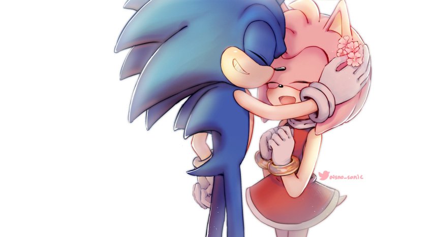 amy_rose commentary_request highres nozomiaisha sonic_(series) sonic_the_hedgehog