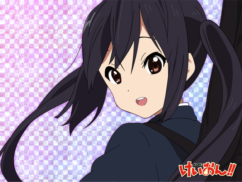 k-on! nakano_azusa seifuku tagme vector