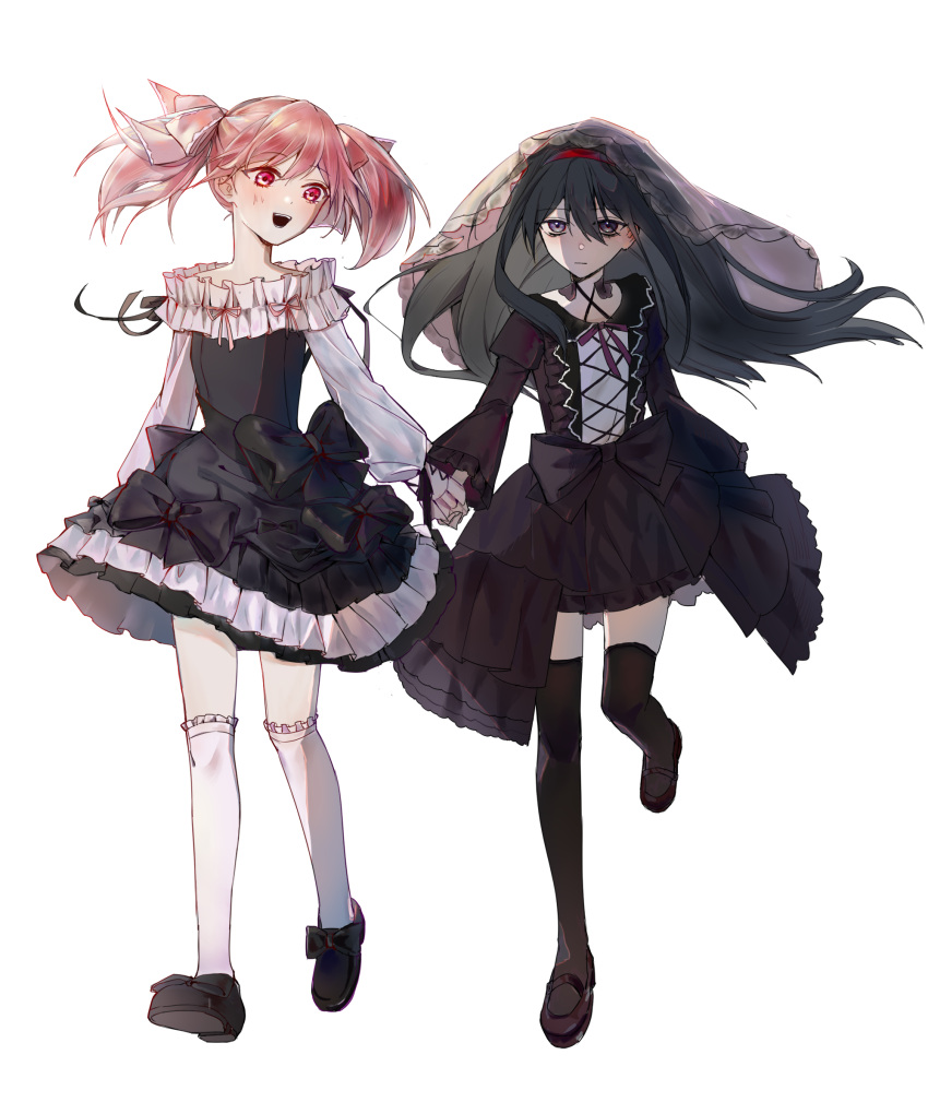 homura black dress Mahou Shoujo Madoka☆Magica Homura Akemi Anime Character Black Dress Co –  Cosplaysky.ca main image 1