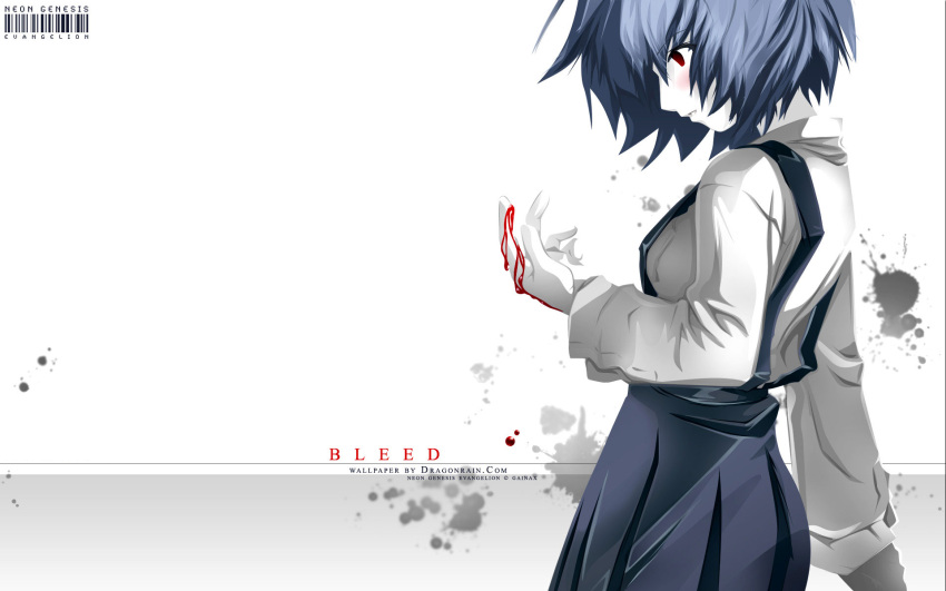 ayanami_rei blood neon_genesis_evangelion tagme