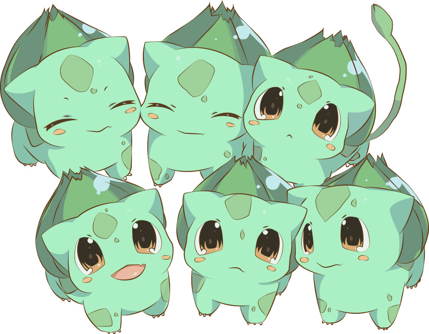 bulbasaur highres no_humans pokemon pokemon_(creature) transparent_background vector_trace