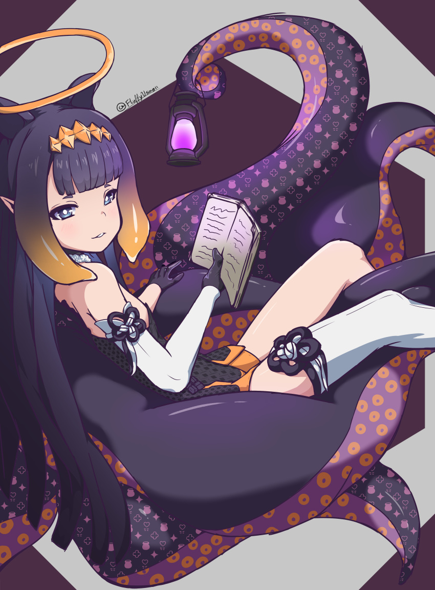 absurdres fluffyusagii highres hololive hololive_english ninomae_ina'nis ninomae_ina'nis_(1st_costume) pointy_ears tentacle_hair tentacles virtual_youtuber
