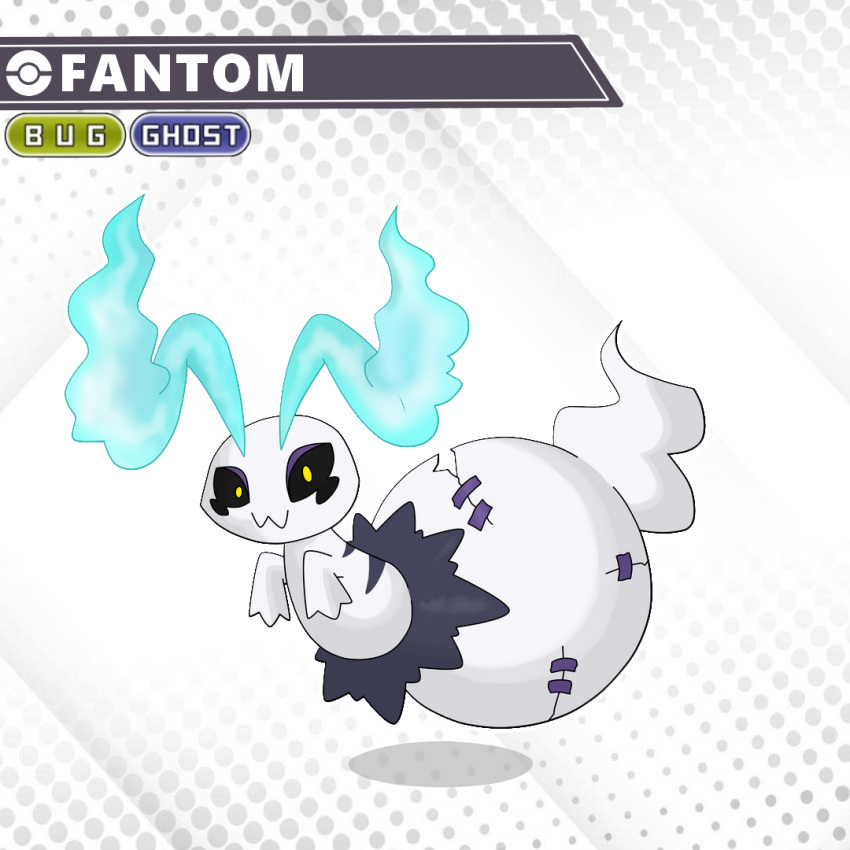 ant fakemon fakemon_(creature) ghost jhonnyboyarts monster nintendo pokemon pokemon_(creature) pokemon_(game)