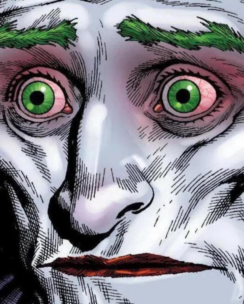 blank_stare copyright_request dc_comics green_eyes highres joker_(dc) meme non-web_source scared tagme worried