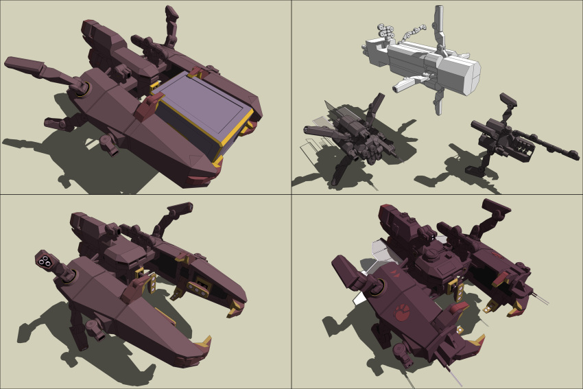 3d commentary concept_art emblem eve_online floating highres minmatar_republic_(eve_online) no_humans original science_fiction shadow spacecraft spinner-vision turret vehicle_focus
