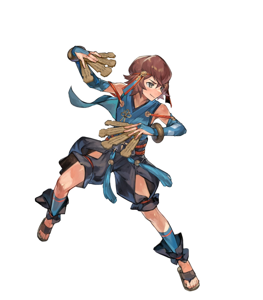 1boy fire_emblem fire_emblem_fates fire_emblem_heroes hayato_(fire_emblem) highres non-web_source official_art redhead solo